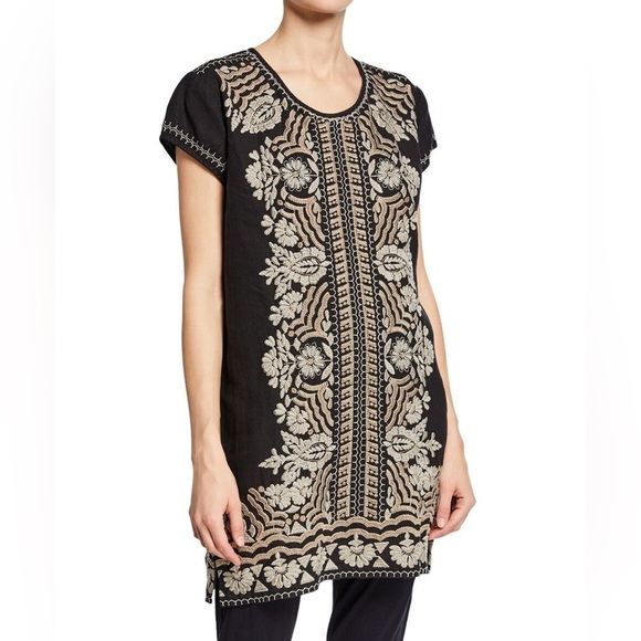 Johnny Was Rita Peasant Tunic Dress - Retail $260.00 EUC - Picture 1 of 5